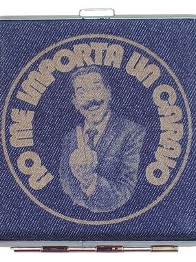 Profesor Jirafales Custom Laser-Engraved Metal Slim Wallet / Card & Cigarette